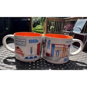 Haworth 75th Anniversary Mug Set Office Design Decades 1940s–2020s Collectible